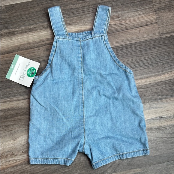 NWT Organic Cotton Shortalls - Picture 11 of 14
